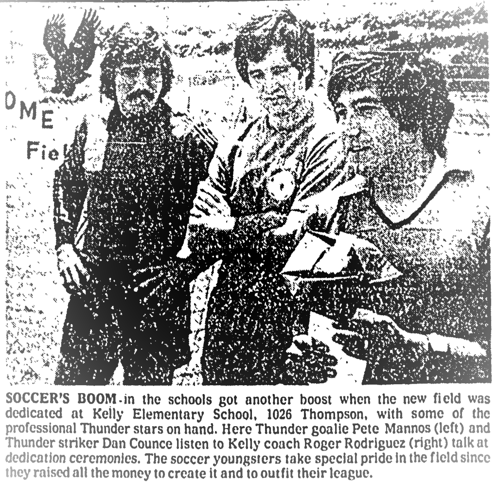 San Antonio Elementary School Soccer Field Dedication